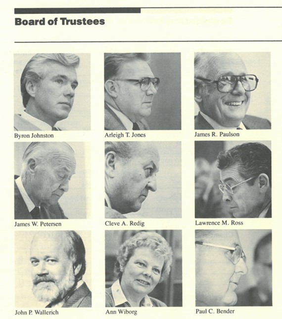 1st Board of Trustees